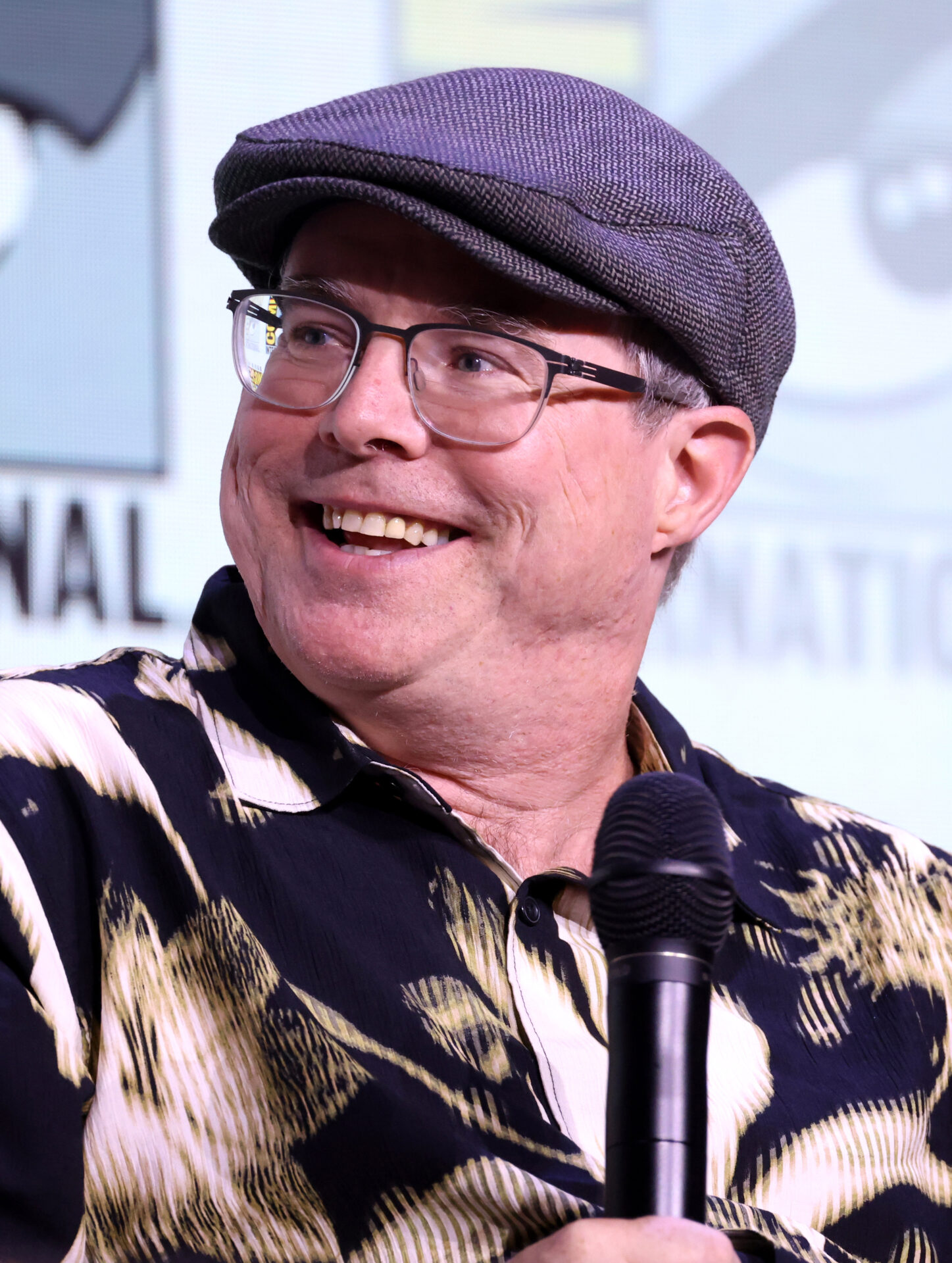 Andy Weir at a San Diego Comic-Con panel
