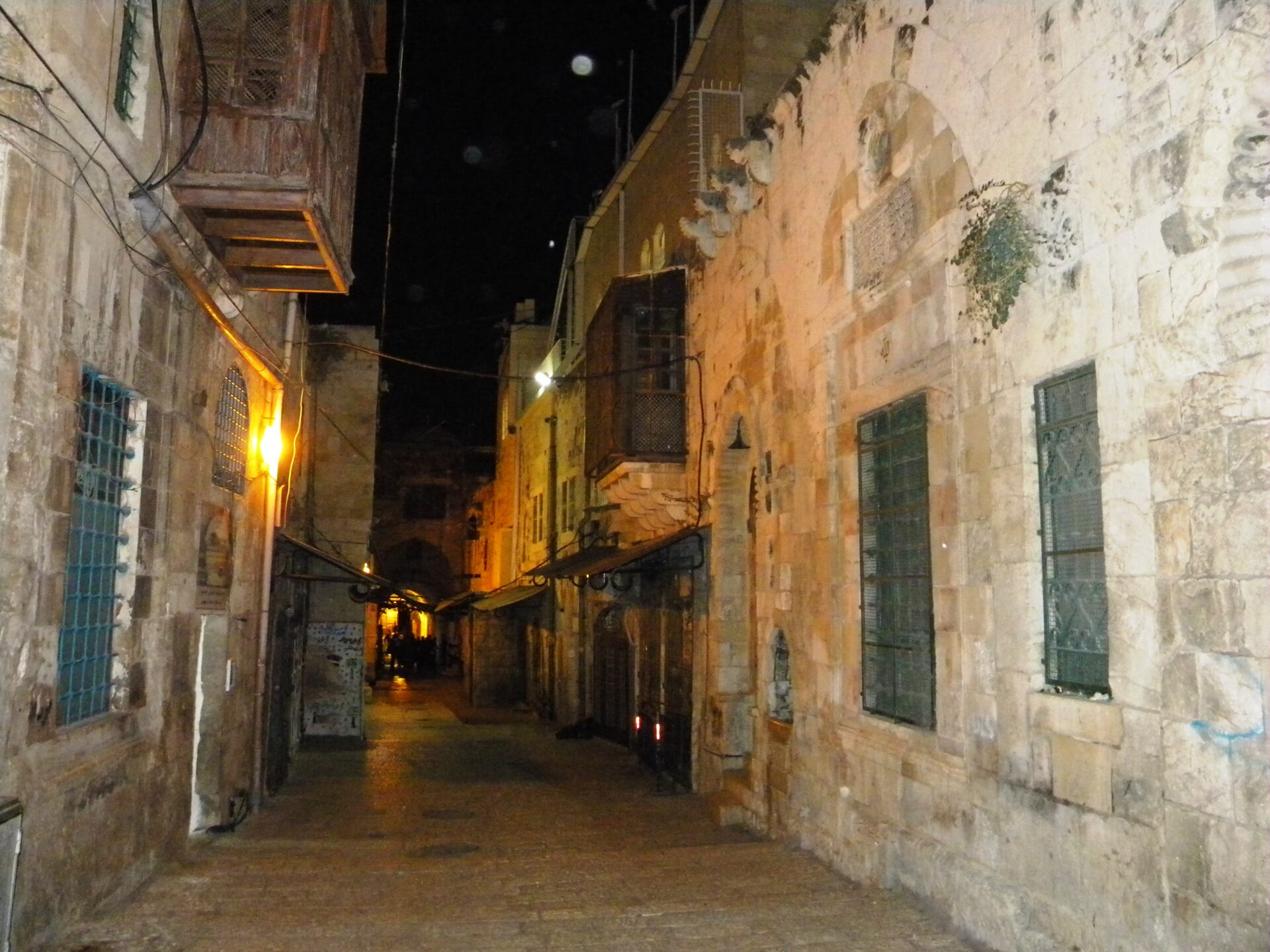 The Via Dolorosa area in the Old City of Jerusalem — traditionally held to be the road Jesus walked carrying his cross. Discipleship is the road of following a suffering Messiah (Luke 9:22-23).