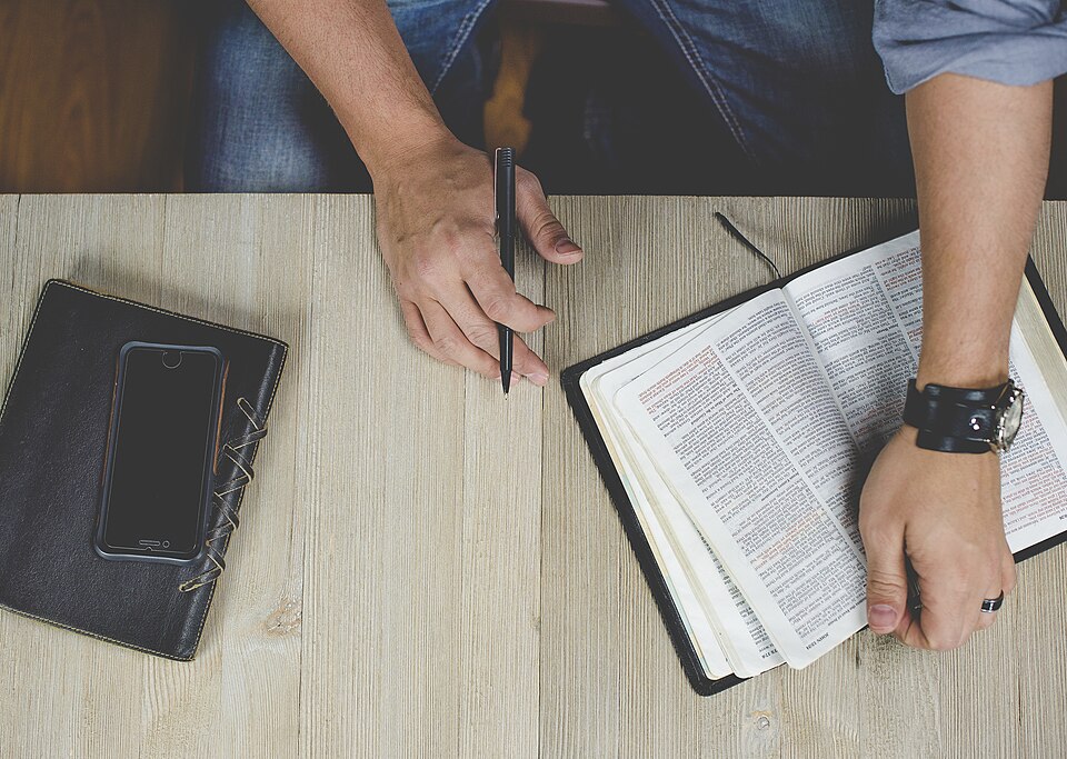 Studying and noting the word — hearing, reading, studying, memorizing, and meditating are channels of intake Scripture itself commands.