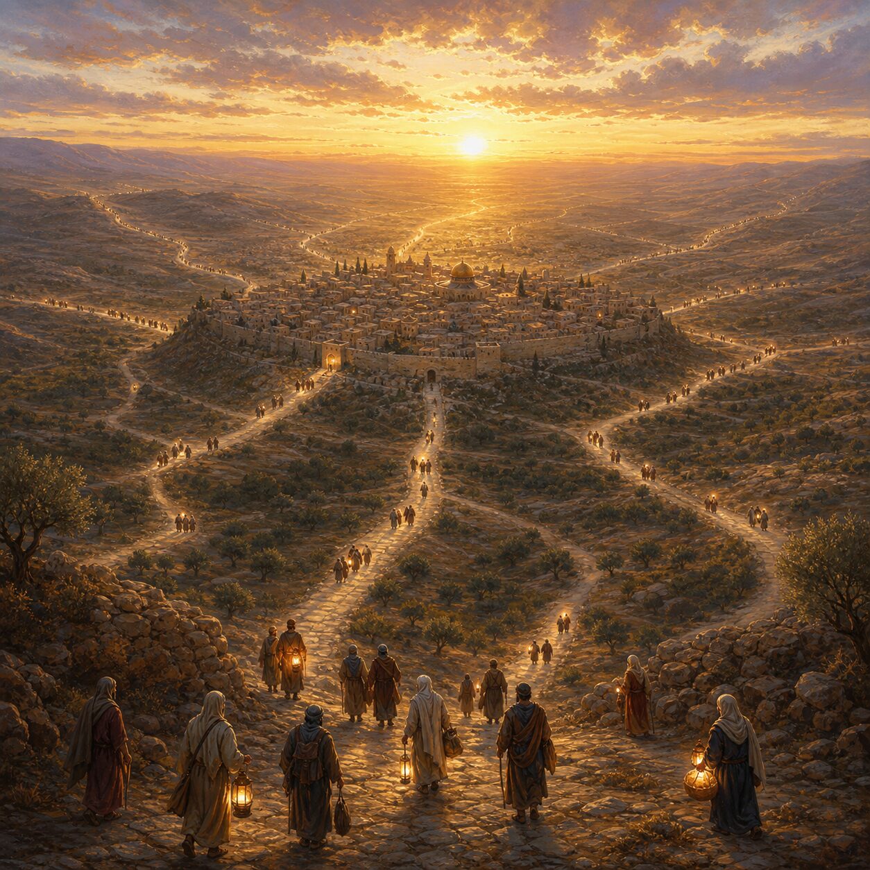 From Jerusalem to the ends of the earth — the gospel roads reaching every horizon