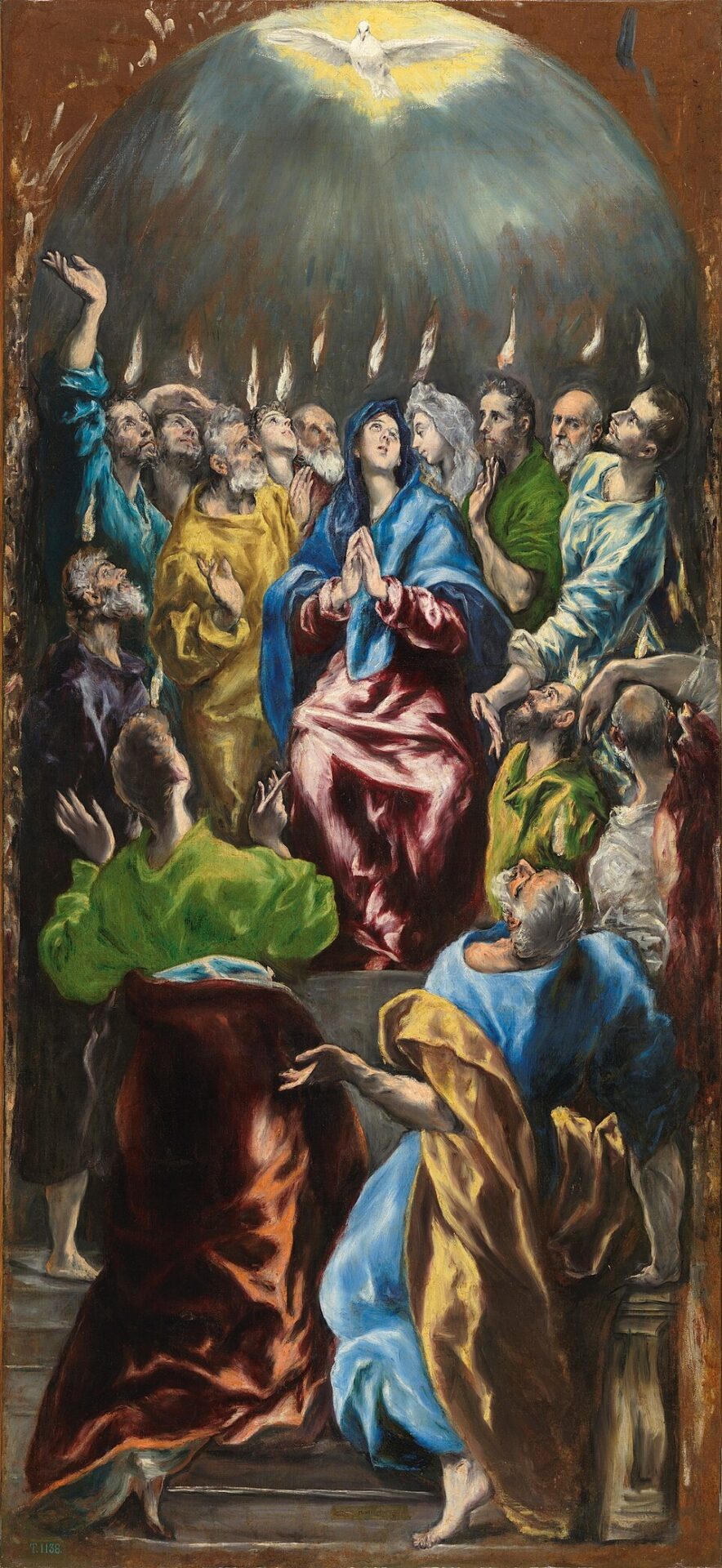 El Greco, Pentecost — the Spirit clothing the disciples with power from on high