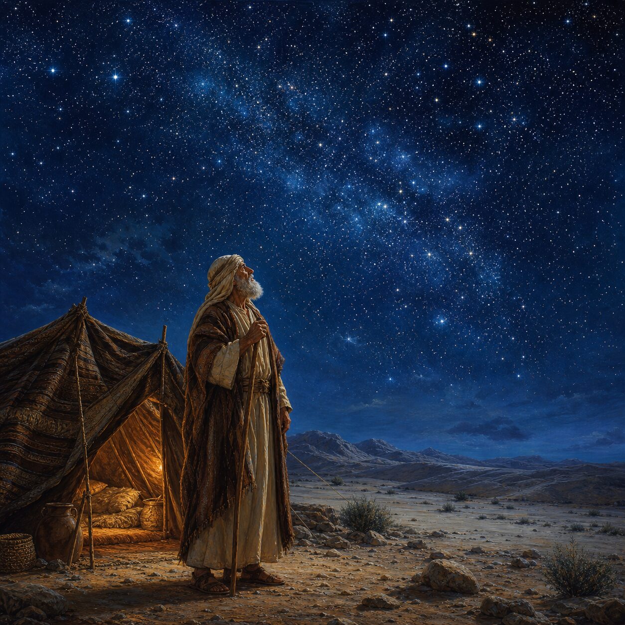 "Count the stars" — Abraham and the promise of descendants like the stars of heaven