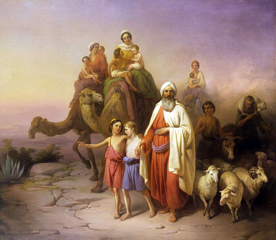 József Molnár, The March of Abraham — obedience that left country, kindred, and father's house