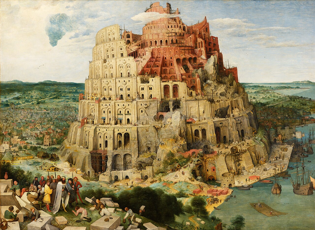 Pieter Bruegel's painting of the Tower of Babel (Vienna version)